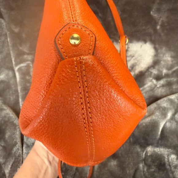 Coach Burnt Orange Leather Hobo Bag - Picture 4 of 7